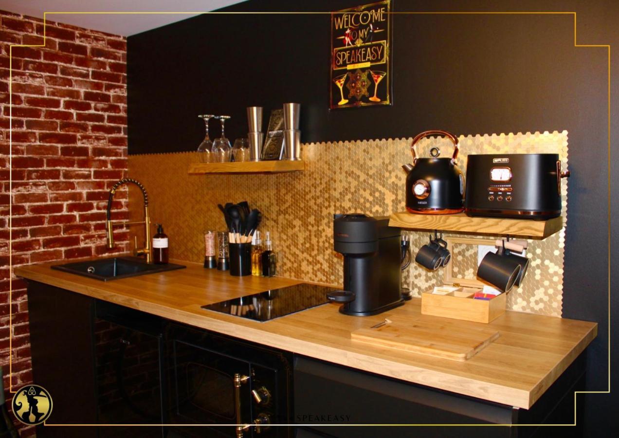 "The Speakeasy" Pub New Yorkais Centre Ville - Ideal Pro - Wifi Fibre - Retroprojecteur Cinema 생테티엔 외부 사진