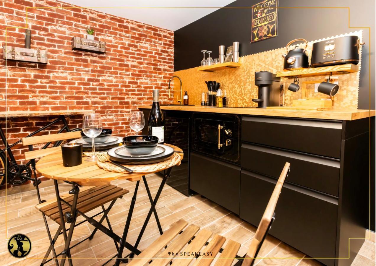 "The Speakeasy" Pub New Yorkais Centre Ville - Ideal Pro - Wifi Fibre - Retroprojecteur Cinema 생테티엔 외부 사진