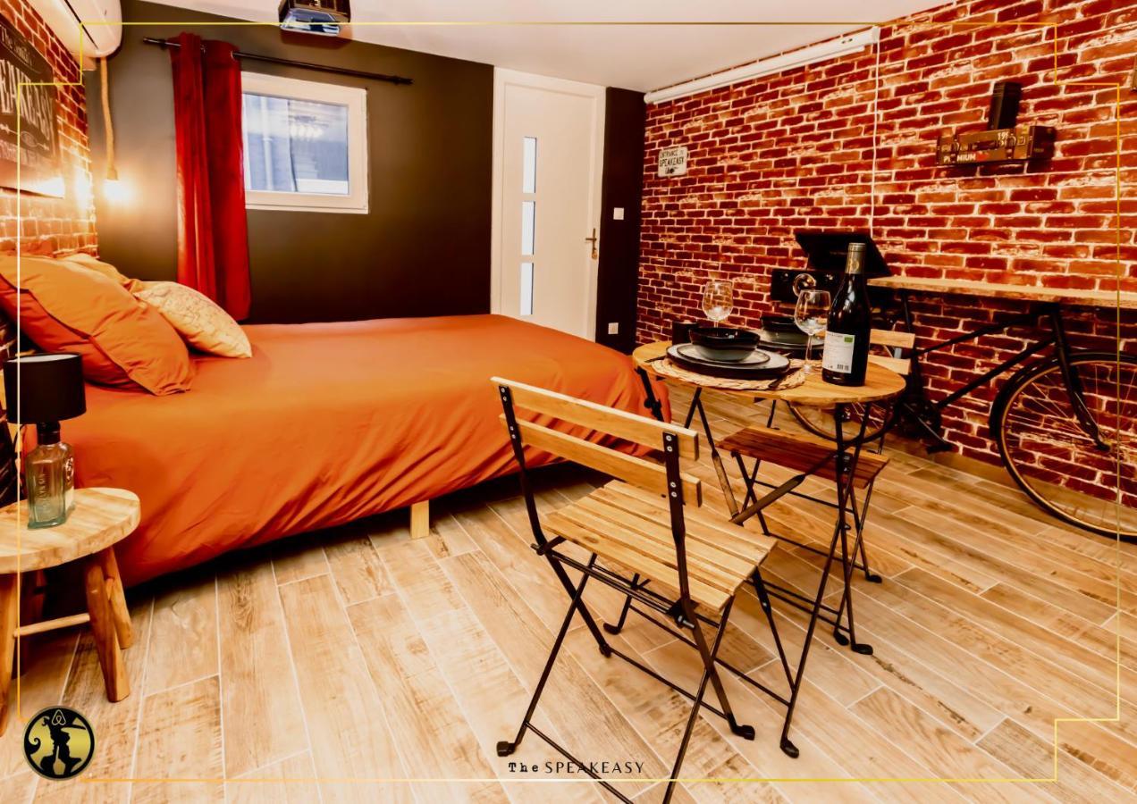 "The Speakeasy" Pub New Yorkais Centre Ville - Ideal Pro - Wifi Fibre - Retroprojecteur Cinema 생테티엔 외부 사진