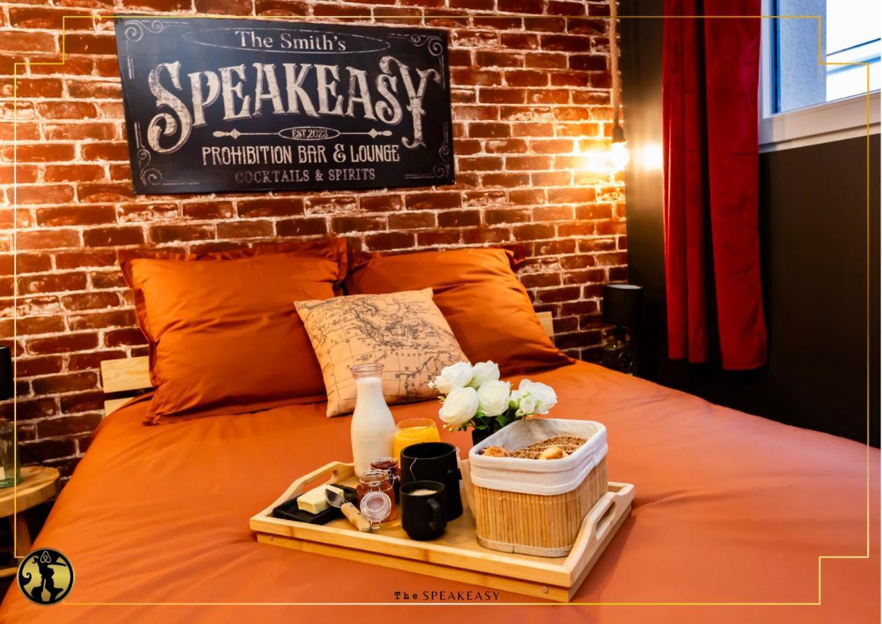"The Speakeasy" Pub New Yorkais Centre Ville - Ideal Pro - Wifi Fibre - Retroprojecteur Cinema 생테티엔 외부 사진